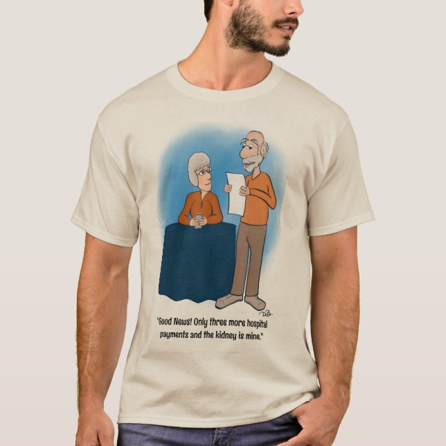 Kidney Card Men's T-Shirt (Front)