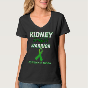 Kidney Dialysis Warrior Hemodialysis Peritoneal Su T-Shirt