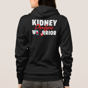Kidney Dialysis Warrior Kidney Recipient Matching Hoodie