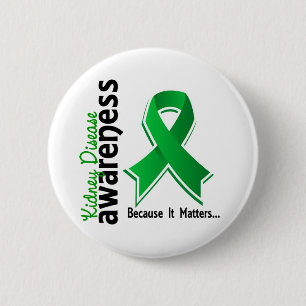 Kidney Disease Awareness 5 6 Cm Round Badge