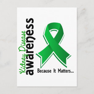 Kidney Disease Awareness 5 Postcard
