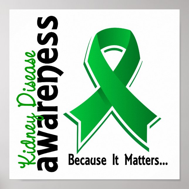 Kidney Disease Awareness 5 Poster (Front)