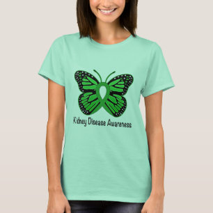 Kidney Disease Awareness Butterfly of Hope T-Shirt