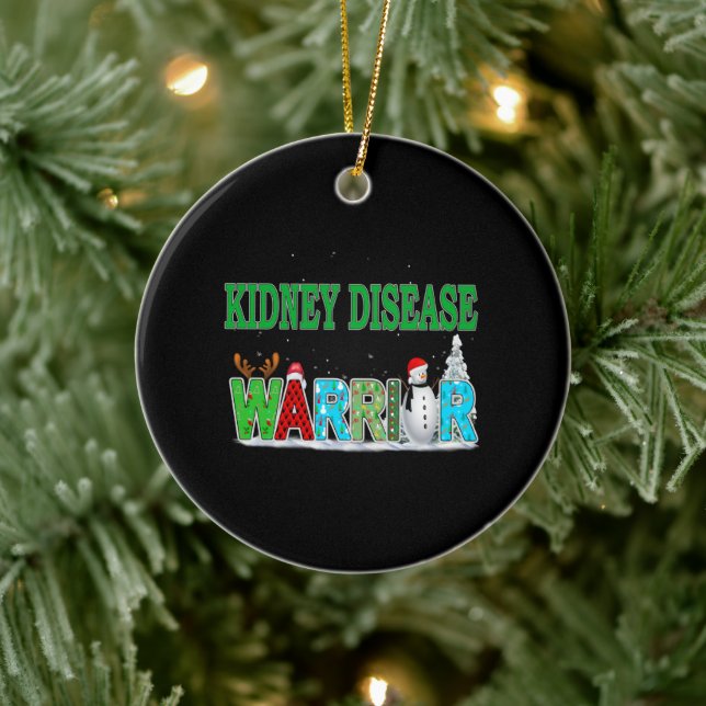Kidney Disease Awareness Ceramic Tree Decoration (Tree)