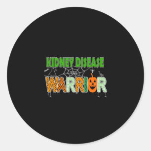 Kidney Disease Awareness Classic Round Sticker