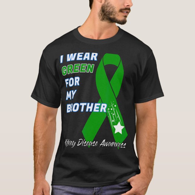 Kidney Disease Awareness Dialysis Transplant Donor T-Shirt (Front)