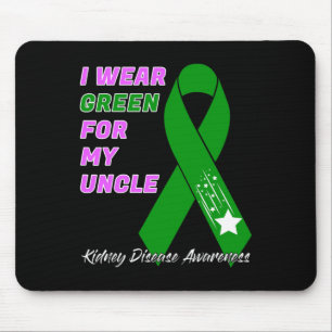 Kidney Disease Awareness Dialysis Transplant Patie Mouse Mat