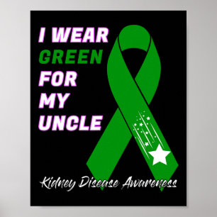 Kidney Disease Awareness Dialysis Transplant Patie Poster
