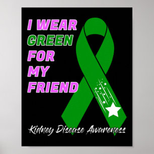 Kidney Disease Awareness Dialysis Transplant Patie Poster