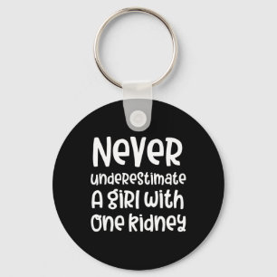 Kidney Disease Awareness Girl Donor Transplant For Key Ring
