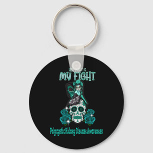 Kidney Disease Awareness Her Fight Is My Fight  Key Ring