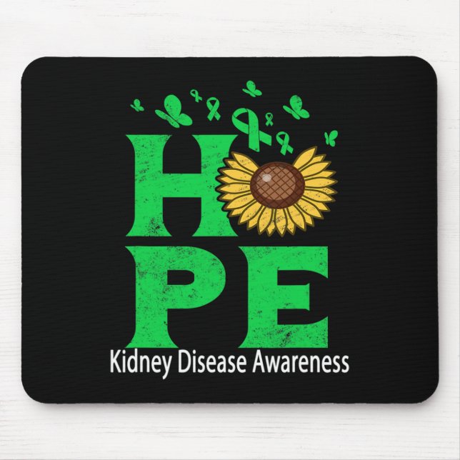 Kidney Disease Awareness  Mouse Mat (Front)