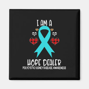 Kidney Disease Awareness Ribbon I Am A Hope Deale  Magnet