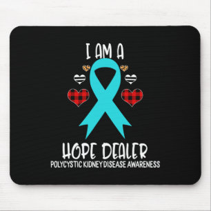 Kidney Disease Awareness Ribbon I Am A Hope Deale Mouse Mat