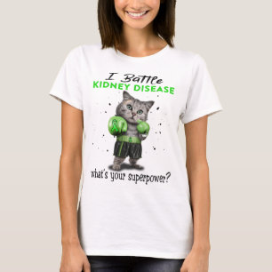 Kidney Disease Awareness Ribbon Support Gifts T-Shirt
