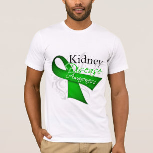 Kidney Disease Awareness Ribbon T-Shirt