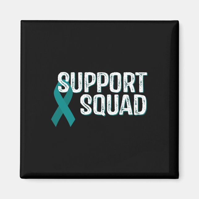 Kidney Disease Awareness Support Squad  Magnet (Front)