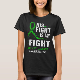 Kidney Disease Awareness Survivor Green Ribbon Men T-Shirt