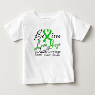 Kidney Disease Believe Heart Collage Baby T-Shirt