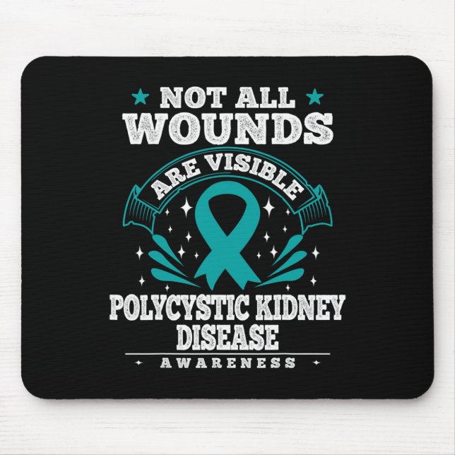 Kidney Disease Gift - Pkd Awareness  Mouse Mat (Front)