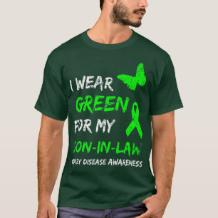 Kidney Disease I Wear Green For My SonInLaw Ribbon T-Shirt