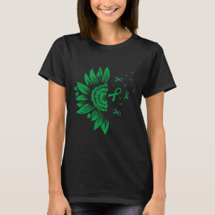 Kidney Disease Mental Health Scoliosis Ribbon Gift T-Shirt