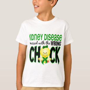 Kidney Disease Messed With The Wrong Chick T-Shirt
