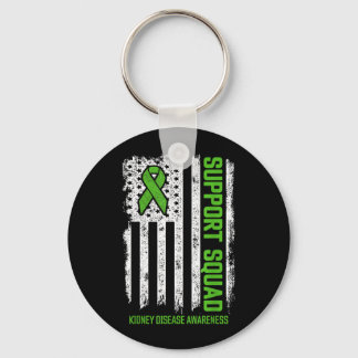 Kidney Disease Shirts Support Team Kidney Disease Key Ring