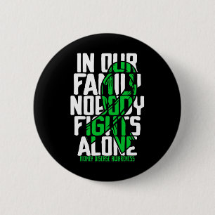 Kidney Disease Support Family Kidney Disease Aware 6 Cm Round Badge