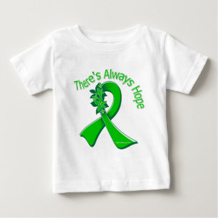 Kidney Disease There's Always Hope Floral Baby T-Shirt