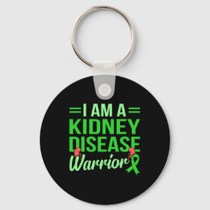 Kidney Disease Warrior Organ Donation Awareness Gr Key Ring