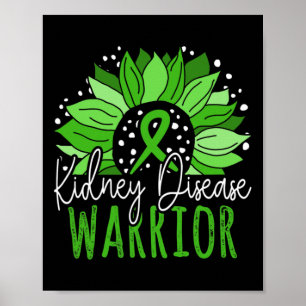Kidney Disease Warrior Poster