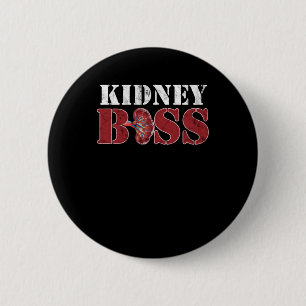 Kidney Doctor Urologist Kidney Boss Urology Nephro 6 Cm Round Badge