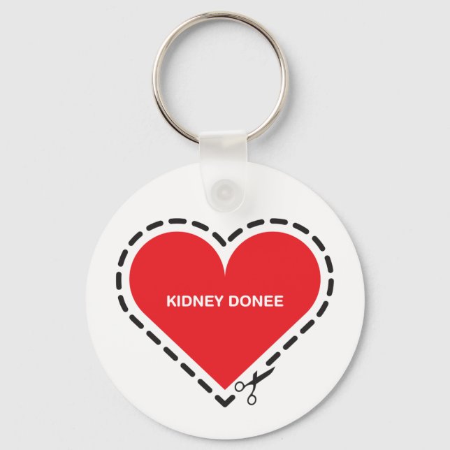 Kidney Donee Keychain (Front)