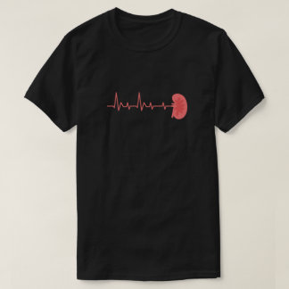 Kidney Heartbeat - EKG Pulse Heart Rate Dialysis T-Shirt