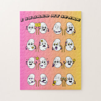 Kidney Organ Donation_Shared My Spare_11x14 Jigsaw Puzzle
