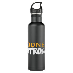 Kidney Post Transplant Gift Kidney Strong  710 Ml Water Bottle