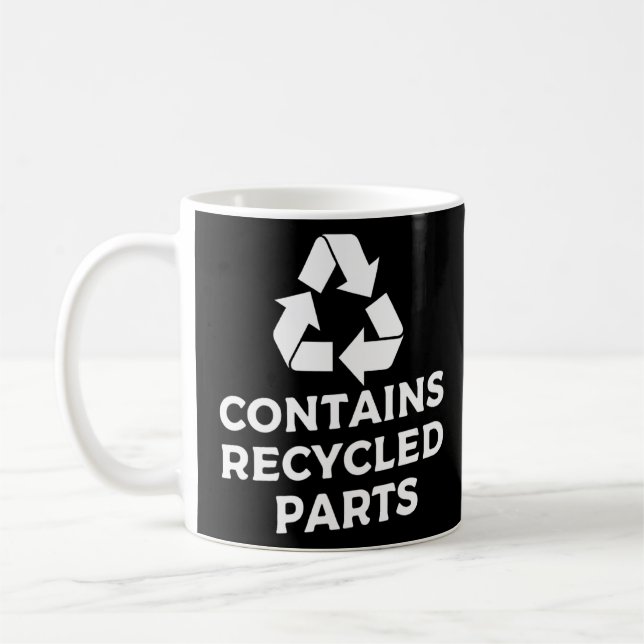Kidney Recipient I Run On Spare Parts   Coffee Mug (Left)
