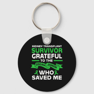 Kidney Recipient Kidney Transplant Survivor Key Ring