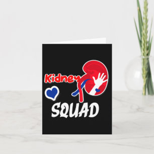 Kidney Squad Nephrology Nurse Dialysis Technician Card