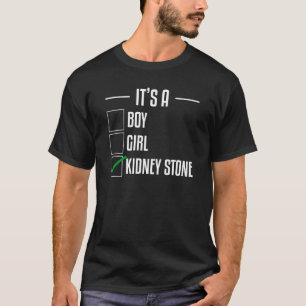Kidney Stone Funny Disease Stones Survivor Awarene T-Shirt