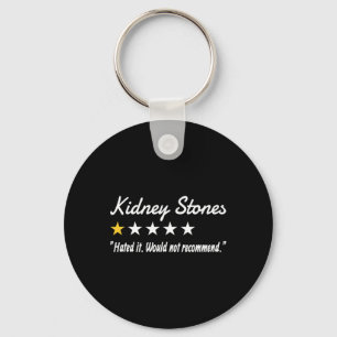 Kidney Stones 1-star Review Key Ring