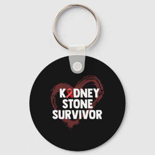 Kidney Stones Surgery Survivor Kidney Disease Imag Key Ring