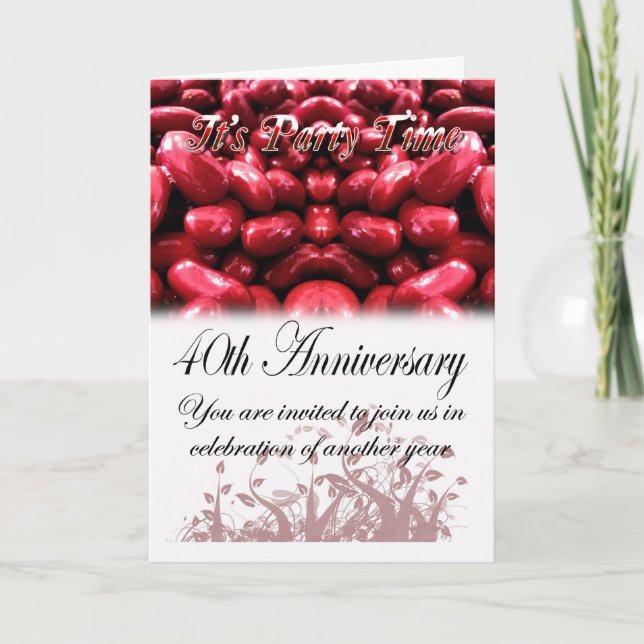 Kidney Transplant Anniversary Party Invitation (Front)