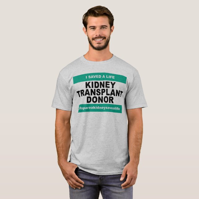Kidney Transplant Donor - Light Shirt (Front Full)