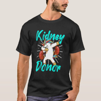 Kidney Transplant Donor Unicorn Surgery Recovery 1 T-Shirt
