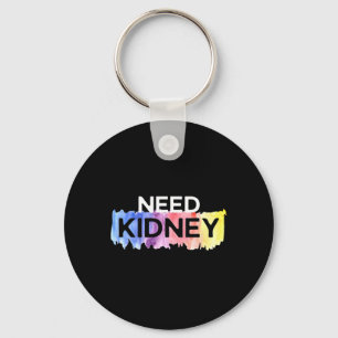Kidney Transplant Kidney Disease Awareness Key Ring