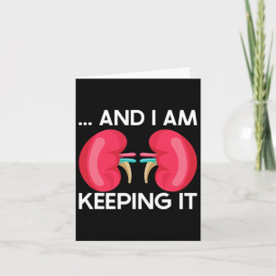 Kidney Transplant Kidney Donor Kidney Disease 2 Card