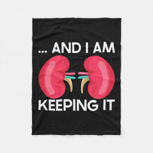 Kidney Transplant Kidney Donor Kidney Disease 2 Fleece Blanket