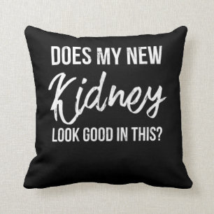 Kidney Transplant Organ Recipient Survivor Gift Cushion